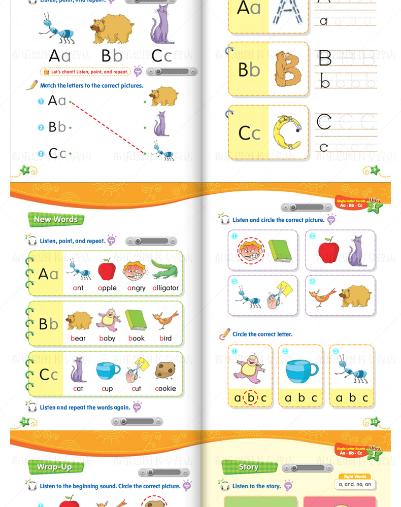 自然拼读小学发音教材Phonics Sounds Great1-5册电子版网盘下载