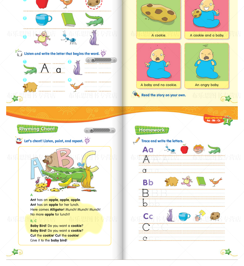 自然拼读小学发音教材Phonics Sounds Great1-5册电子版网盘下载